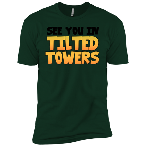Fortnite See You In Tilted Towers Men's Sleeve Shirt - The White Eagles Fortnite See You In Tilted Towers Men's Sleeve Shirt - The White Eagles