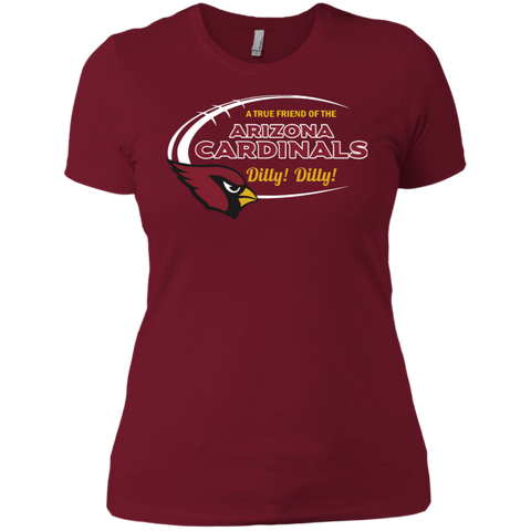 Dilly Dilly Arizona Cardinals A True Friend Of The Cardinals Ladies' Shirt - The White Eagles Dilly Dilly Arizona Cardinals A True Friend Of The Cardinals Ladies' Shirt - The White Eagles