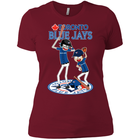 Toronto Blue Jays Baseball Rick And Morty Ladies' Shirt - The White Eagles Toronto Blue Jays Baseball Rick And Morty Ladies' Shirt - The White Eagles