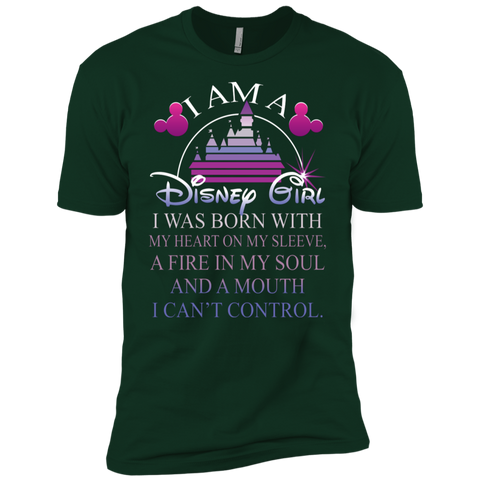 I Am A Disney Girl I Can't Control T-shirts Men's Sleeve Shirt - The White Eagles I Am A Disney Girl I Can't Control T-shirts Men's Sleeve Shirt - The White Eagles