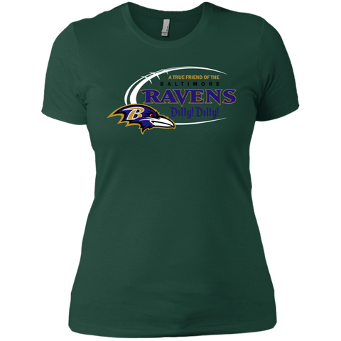 Nfl Dilly Dilly Ravens A True Friend Of The Ravens Ladies' Shirt - The White Eagles Nfl Dilly Dilly Ravens A True Friend Of The Ravens Ladies' Shirt - The White Eagles