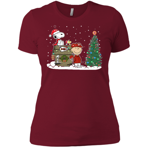 Kansas City Chiefs Snoopy The Peanuts Ugly Christmas Sweater Super Bowl Ladies' Shirt - The White Eagles Kansas City Chiefs Snoopy The Peanuts Ugly Christmas Sweater Super Bowl Ladies' Shirt - The White Eagles