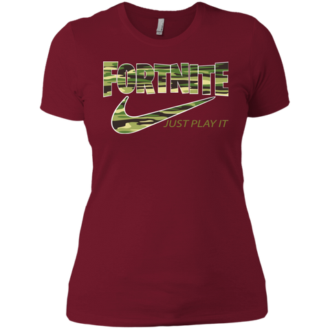 Fortnite Nike Just Play It Camo Ladies' Shirt - The White Eagles Fortnite Nike Just Play It Camo Ladies' Shirt - The White Eagles