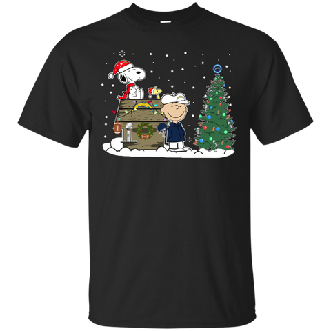 San Diego Chargers Snoopy The Peanuts Ugly Christmas Sweater Super Bowl Cotton T-Shirt - The White Eagles San Diego Chargers Snoopy The Peanuts Ugly Christmas Sweater Super Bowl Cotton T-Shirt - The White Eagles