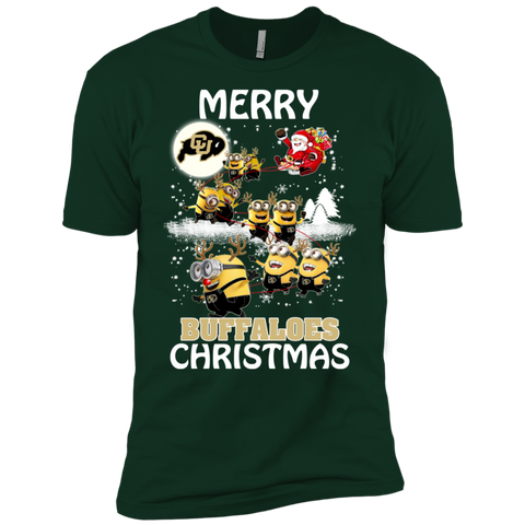 Colorado Buffaloes Ugly Christmas Sweaters Minions Santa Claus Merry Christmas Men's Sleeve Shirt - The White Eagles Colorado Buffaloes Ugly Christmas Sweaters Minions Santa Claus Merry Christmas Men's Sleeve Shirt - The White Eagles