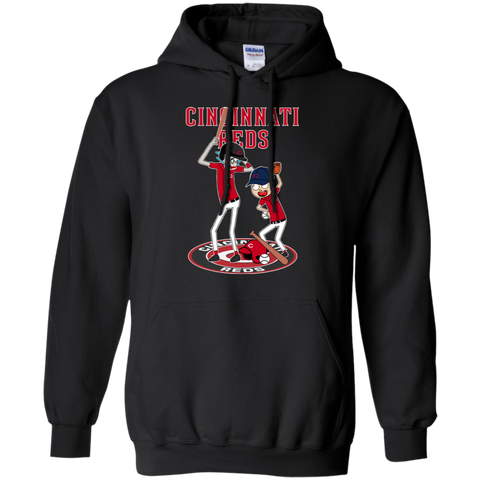 Cincinnati Reds Baseball Rick And Morty Hoodie - The White Eagles Cincinnati Reds Baseball Rick And Morty Hoodie - The White Eagles