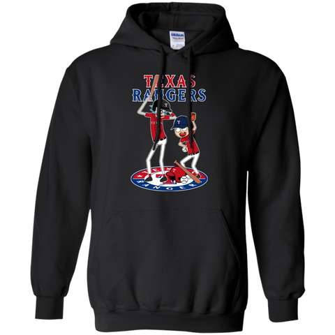 Texas Rangers Baseball Rick And Morty Hoodie - The White Eagles Texas Rangers Baseball Rick And Morty Hoodie - The White Eagles