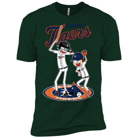 Detroit Tigers Baseball Rick And Morty Men's Sleeve Shirt - The White Eagles Detroit Tigers Baseball Rick And Morty Men's Sleeve Shirt - The White Eagles