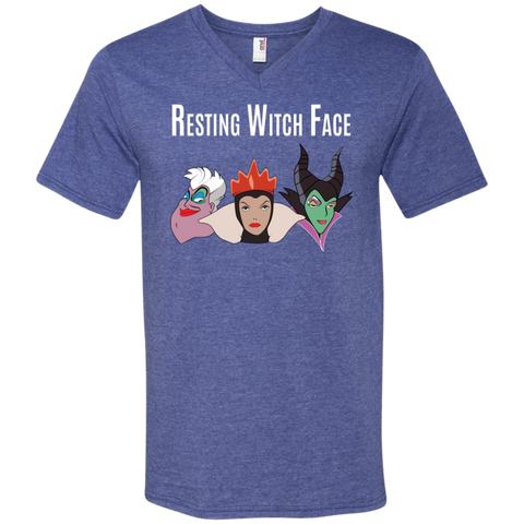 Maleficent Disney Shirt. Resting Witch Face Halloween Shirt Men's V-Neck T-Shirt - The White Eagles Maleficent Disney Shirt. Resting Witch Face Halloween Shirt Men's V-Neck T-Shirt - The White Eagles