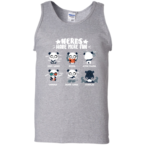Nerds Have More Fun Shirt Tank Top - The White Eagles Nerds Have More Fun Shirt Tank Top - The White Eagles