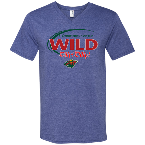Dilly Dilly A True Friend Of The Minnesota Wild Men's V-Neck T-Shirt - The White Eagles Dilly Dilly A True Friend Of The Minnesota Wild Men's V-Neck T-Shirt - The White Eagles