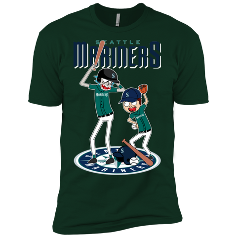 Seattle Mariners Baseball Rick And Morty Men's Sleeve Shirt - The White Eagles Seattle Mariners Baseball Rick And Morty Men's Sleeve Shirt - The White Eagles