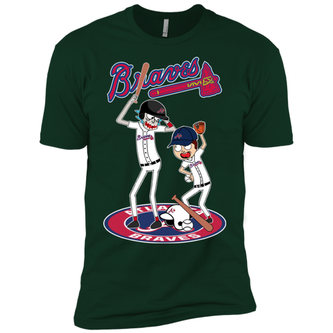 Atlanta Braves Baseball Rick And Morty Men's Sleeve Shirt - The White Eagles Atlanta Braves Baseball Rick And Morty Men's Sleeve Shirt - The White Eagles