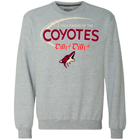 Dilly Dilly A True Friend Of The Arizona Coyotes Sweatshirt - The White Eagles Dilly Dilly A True Friend Of The Arizona Coyotes Sweatshirt - The White Eagles