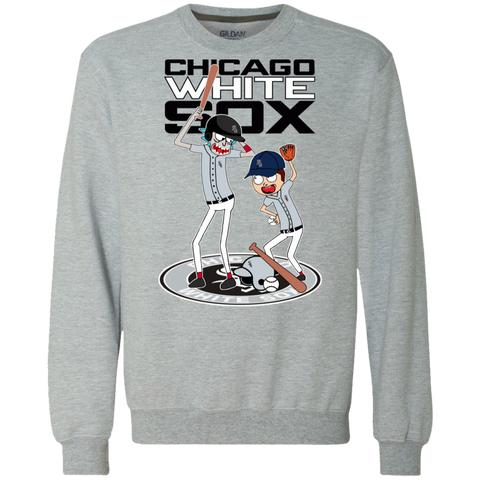 Chicago White Sox Baseball Rick And Morty Sweatshirt - The White Eagles Chicago White Sox Baseball Rick And Morty Sweatshirt - The White Eagles