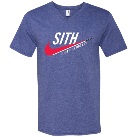 Sith Just Destroy It Shirt Men's V-Neck T-Shirt - The White Eagles Sith Just Destroy It Shirt Men's V-Neck T-Shirt - The White Eagles