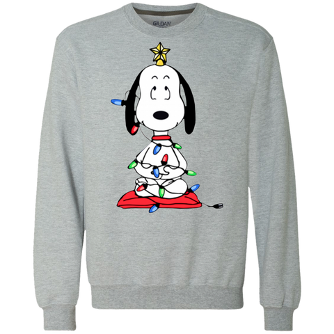 Snoopy Christmas Tree The Peanuts Movie Snoopy Sweatshirt - The White Eagles Snoopy Christmas Tree The Peanuts Movie Snoopy Sweatshirt - The White Eagles