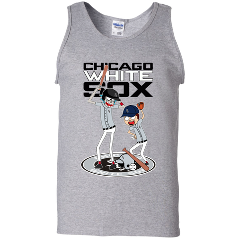 Chicago White Sox Baseball Rick And Morty Tank Top - The White Eagles Chicago White Sox Baseball Rick And Morty Tank Top - The White Eagles