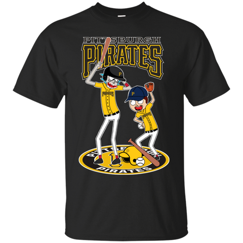 Pittsburgh Pirates Baseball Rick And Morty Cotton T-Shirt - The White Eagles Pittsburgh Pirates Baseball Rick And Morty Cotton T-Shirt - The White Eagles