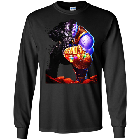 Venom Thanos We Are Venom LS Cotton T-Shirt - The White Eagles Venom Thanos We Are Venom LS Cotton T-Shirt - The White Eagles