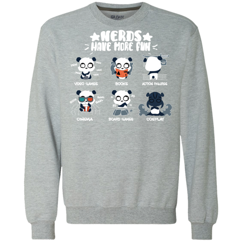 Nerds Have More Fun Shirt Sweatshirt - The White Eagles Nerds Have More Fun Shirt Sweatshirt - The White Eagles