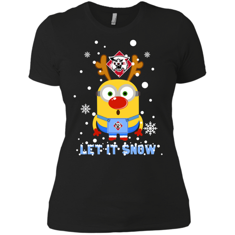 Minion Davidson Wildcats Ugly Christmas Sweaters Let It Snow Ladies' Shirt - The White Eagles Minion Davidson Wildcats Ugly Christmas Sweaters Let It Snow Ladies' Shirt - The White Eagles