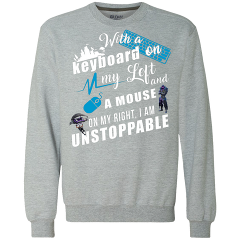 Fortnite I Am Unstoppable Sweatshirt - The White Eagles Fortnite I Am Unstoppable Sweatshirt - The White Eagles