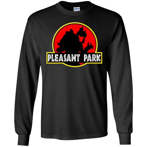 Fortnite Battle Royale Pleasant Park Jurassic Park LS Cotton T-Shirt - The White Eagles Fortnite Battle Royale Pleasant Park Jurassic Park LS Cotton T-Shirt - The White Eagles