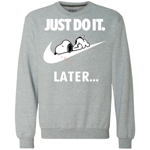 Just Do It The Peanuts Movie Snoopy Nike Logo Sweatshirt - The White Eagles Just Do It The Peanuts Movie Snoopy Nike Logo Sweatshirt - The White Eagles