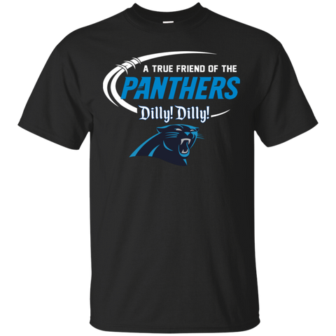 Dilly Dilly Panthers A True Friend Of The Panthers Cotton T-Shirt - The White Eagles Dilly Dilly Panthers A True Friend Of The Panthers Cotton T-Shirt - The White Eagles