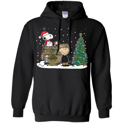 New Orleans Saints Snoopy The Peanuts Ugly Christmas Sweater Super Bowl Hoodie - The White Eagles New Orleans Saints Snoopy The Peanuts Ugly Christmas Sweater Super Bowl Hoodie - The White Eagles