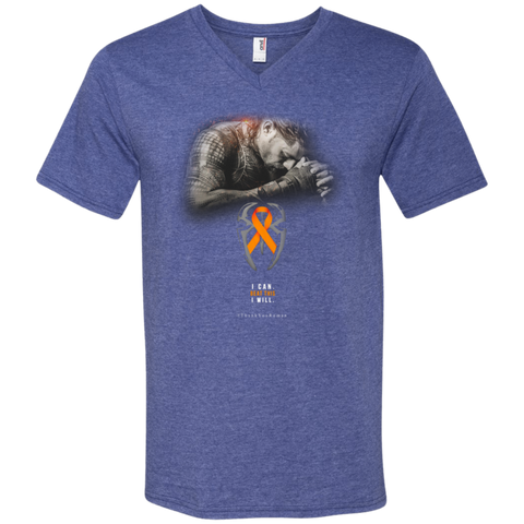 Roman Reigns Fuck Cancer Men's V-Neck T-Shirt - The White Eagles Roman Reigns Fuck Cancer Men's V-Neck T-Shirt - The White Eagles