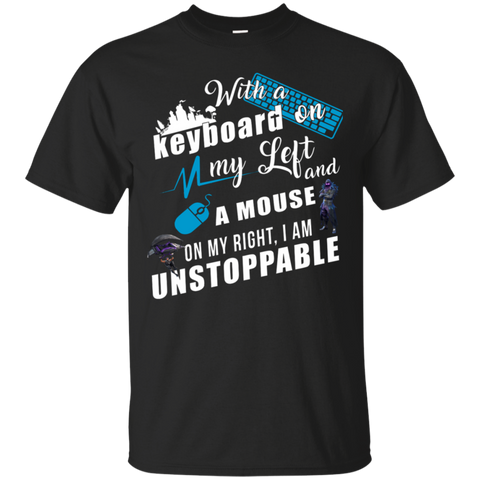 Fortnite I Am Unstoppable Cotton T-Shirt - The White Eagles Fortnite I Am Unstoppable Cotton T-Shirt - The White Eagles