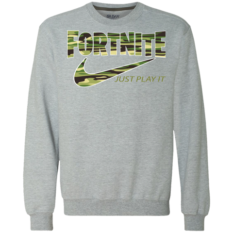 Fortnite Nike Just Play It Camo Sweatshirt - The White Eagles Fortnite Nike Just Play It Camo Sweatshirt - The White Eagles