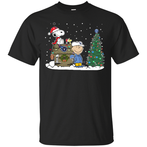 Tennessee Titans Snoopy The Peanuts Ugly Christmas Sweater Super Bowl Cotton T-Shirt - The White Eagles Tennessee Titans Snoopy The Peanuts Ugly Christmas Sweater Super Bowl Cotton T-Shirt - The White Eagles