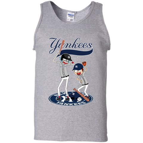 New York Yankees Baseball Rick And Morty Tank Top - The White Eagles New York Yankees Baseball Rick And Morty Tank Top - The White Eagles