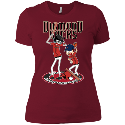 Arizona Diamondbacks Baseball Rick And Morty Ladies' Shirt - The White Eagles Arizona Diamondbacks Baseball Rick And Morty Ladies' Shirt - The White Eagles