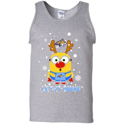 Minion Montana State Bobcats Ugly Christmas Sweaters Let It Snow Tank Top - The White Eagles Minion Montana State Bobcats Ugly Christmas Sweaters Let It Snow Tank Top - The White Eagles