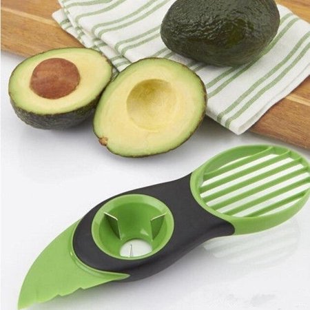 Costyle Avocado Slicer Splits Slices Blade Pitter 3-in-1 Kitchen Kit Tools - The White Eagles Costyle Avocado Slicer Splits Slices Blade Pitter 3-in-1 Kitchen Kit Tools - The White Eagles