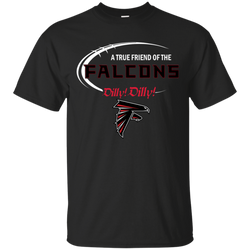 Dilly Dilly Atlanta Falcons A True Friend Of The Falcons Cotton T-Shirt - The White Eagles