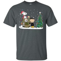Pittsburgh Steelers Snoopy The Peanuts Ugly Christmas Sweater  Super Bowl Cotton T-Shirt - The White Eagles
