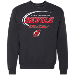Dilly Dilly A True Friend Of The New Jersey Devils Sweatshirt - The White Eagles