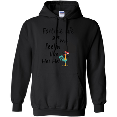 Fortnite Life Got Me Feelin Like Hei Hei Hoodie - The White Eagles