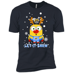 Minion Alabama State Hornets Ugly Christmas Sweaters Let It Snow Men's Sleeve Shirt - The White Eagles