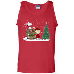 San Francisco 49ers Snoopy The Peanuts Ugly Christmas Sweater  Super Bowl Tank Top - The White Eagles