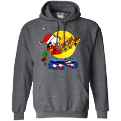 Snoopy Santa Claus Christmas The Peanuts Movie Hoodie - The White Eagles