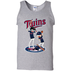 Minnesota Twins Baseball Rick And Morty Tank Top - The White Eagles