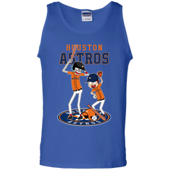 Houston Astros Baseball Rick And Morty Tank Top - The White Eagles