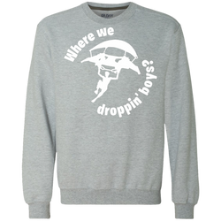 Fortnite Where We Droppin Sweatshirt - The White Eagles