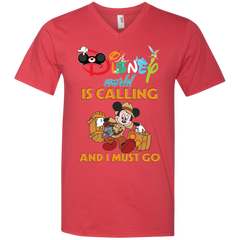 Disney World Is Calling And I Must Go T-shirts, Hoodie Men's V-Neck T-Shirt - The White Eagles